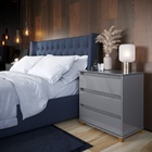 Mini Cômoda Ej Cinza – Ej Móveis