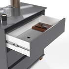 Mini Cômoda Ej Cinza – Ej Móveis