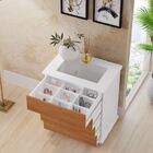 Mini Cômoda Mesa Cabeceira Decor Branco Nature