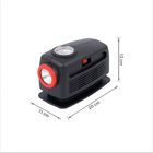 Mini Compressor de Ar Portátil 0,16HP 12V Schulz com Lanterna Air Plus
