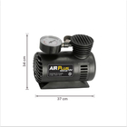 Mini Compressor de Ar Portátil 0,06HP 12V Schulz