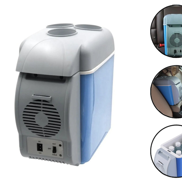 Mini Cooler Automotivo 12v 7,5l Frio/quente Portátil 12v