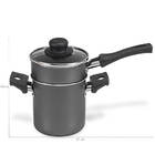 Mini Cuscuzeira 800ml Cozi Vapor Com Tampa De Vidro E Cabo Li