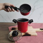 Mini Cuscuzeira 800ml Cozi Vapor Com Tampa De Vidro E Cabo Li