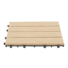 Mini Deck Modular de Plástico Cumaru Frisado 30x30cm Massol