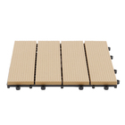 Mini Deck Modular de Plástico Cumaru Frisado 30x30cm Massol