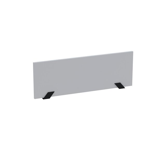 Mini Divisoria Para Mesas De Escritório 131cm Cinza