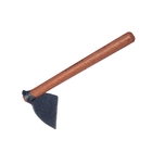 Mini-enxada Metal com Cabo Madeira 15x15x60cm Momfort