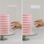 Mini Espatulas Decorativa De Bolo Em Acrílico Kit De 6 Un.