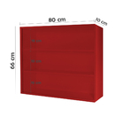 Mini Estante Vitrine Para Coleções Miniaturas Cervejas Boneca