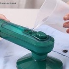 Mini Ferro De Passar Roupa A Vapor Portátil Viagem Cor Verde