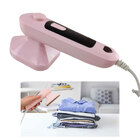Mini Ferro De Passar Vapor Spray Umido Seco Roupa Camisa Grav