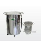 Mini-fogão Com Chapa Ff Redondo Painel Inox Ref 6070