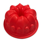 Mini Forma Redonda De Silicone Com Furo Para Confeitaria Mimo