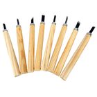 Mini Formão Para Entalhador Com 8 Peças