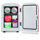 Mini Geladeira Retrô Portátil Trivolt 4l Vermelha Multilaser
