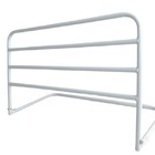 Mini Grade De Proteção Para Cama Simples - 100% Aço - Branca