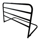 Mini Grade De Proteção Para Cama Simples - 100% Aço - Preta -