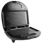 Mini Grill E Sanduicheira Inox Preto 750w Philco 220v