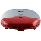 Mini Grill E Sanduicheira Inox Vermelha 750w Philco 127v