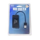 Mini Hub Usb 2.0 4 Portas Slim 480mbps Knup Kp-t109 Preto