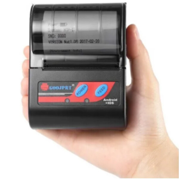 Mini Impressora Googprt Termica Qr Code  Rebico Mercados