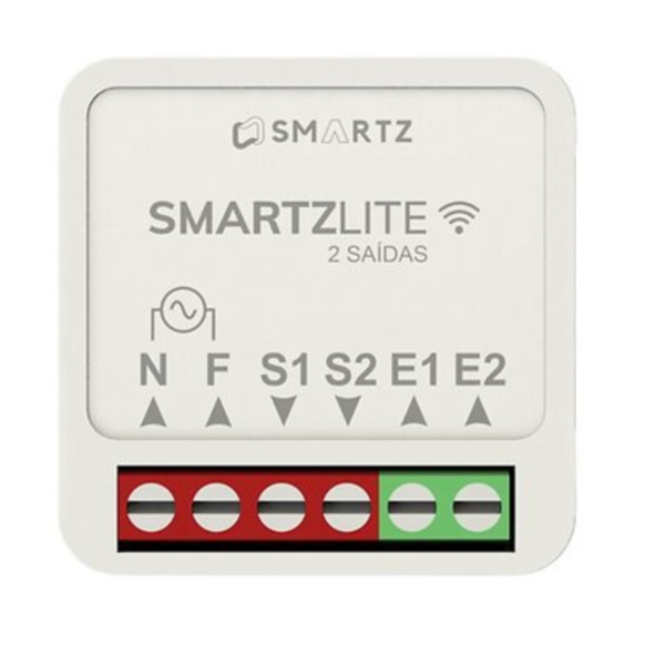 Mini Interruptor Inteligente Wifi On-off Lite 2 Canais - Smar