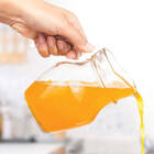 Mini Jarra Jarrinha De Vidro 500ml Clássica Lisa Minimalista