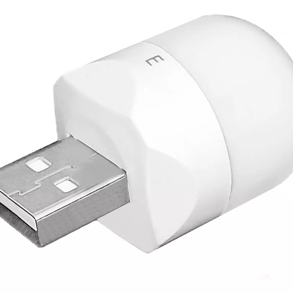 Mini Lâmpada De Led Usb Mini Night Branco 5v 1w 6500k