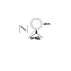 Mini Led Ring Light 20cm 5v Com Suporte 29346