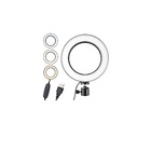 Mini Led Ring Light 20cm 5v Com Suporte 29346
