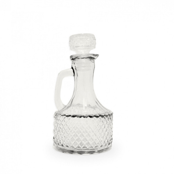 Mini Licoreira De Vidro Com Bico E Alça 340ml