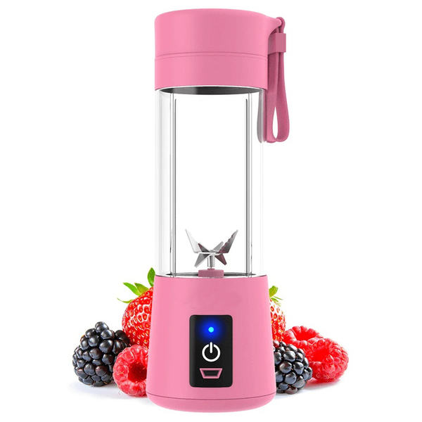 Mini Liquidificador Mixer Juice Cup Portatil 320ml Usb 6 Lâmi