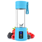 Mini Liquidificador Mixer Juice Cup Portatil 320ml Usb 6 Lâmi