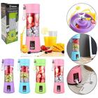 Mini Liquidificador Portátil 380ml Recarregável 10w Bivolt -