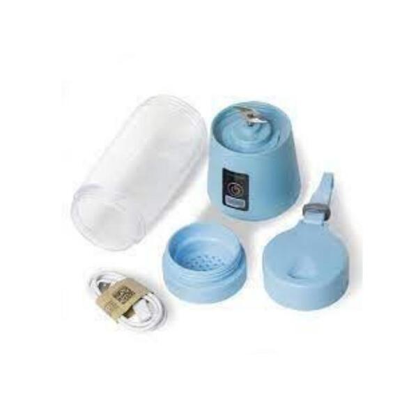 Mini Liquidificador Portátil 380ml Recarregável 10w Bivolt -