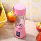 Mini Liquidificador Portátil Juice Cup Cabo Bateria 6 Lamina