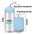 Mini Liquidificador Portátil Recarregável 6 Lâminas