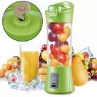 Mini Liquidificador Portátil Recarregável - Cor Verde