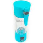 Mini Liquidificador Portátil Recarregável Usb 6 Lâminas - Azul