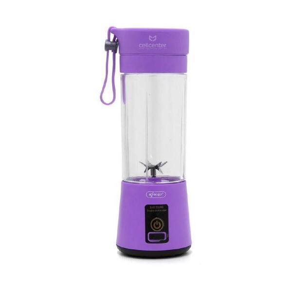 Mini Liquidificador Portátil Recarregável Usb Elétrico 380ml