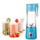 Mini Liquidificador Portátil Usb  Recarregável 6 Laminas - Az