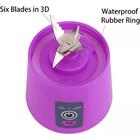 Mini Liquidificador Recarregavél Portátil Baoxi Bateria Usb -