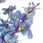 Mini Lírio Cetim Outonado Azul