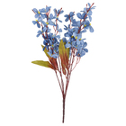 Mini Lírio Cetim Outonado Azul