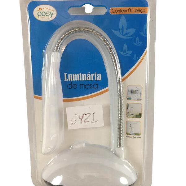 Mini Luminária De Mesa Á Pilha Led Flexível Cosy