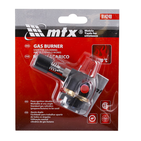 Mini Maçarico a Gás Acendimento Automático MTX | Leroy Merlin