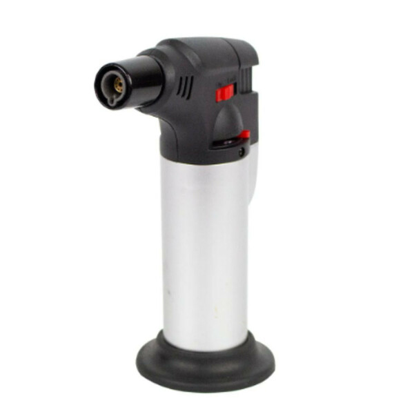 Mini Maçarico Portátil Gás Acendimento Automático Regulagem D