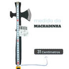 Mini Machado Machadinho 3 Em 1 Com Cabo Emborrachado