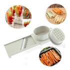 Mini Mandoline Fatiador De Batata Legumes Cortador Palito Mul